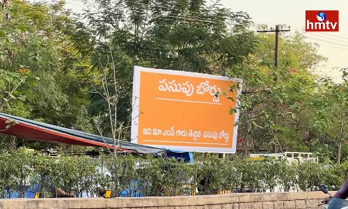 Flex War In Nizamabad