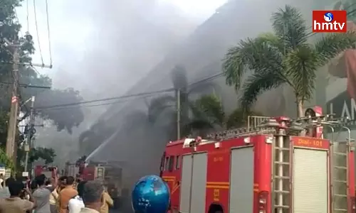 Massive Fire Accident In Kerala