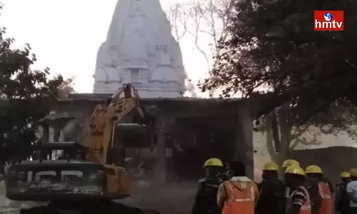 Demolition Of Illegal Buildings In Indore Madhya Pradesh