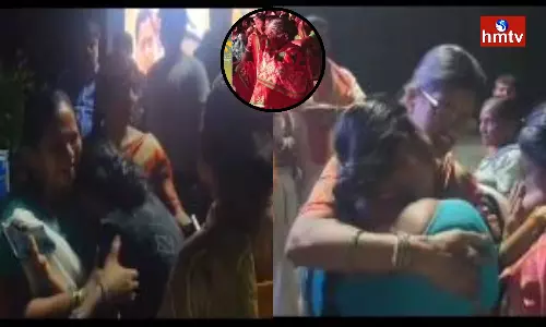 Villagers Shed Tears After Watching Balagam Movie at Sircilla Villagers Shed Tears After Watching Balagam Movie at Sircilla