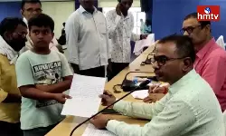 6th Class Student Approaches Officials to Solve School Problems in Jagtial