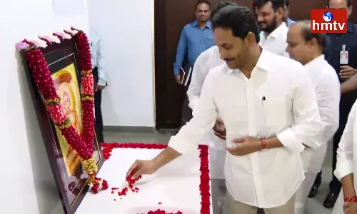 Mahavir Jayanti Celebrations At AP CM Camp Office