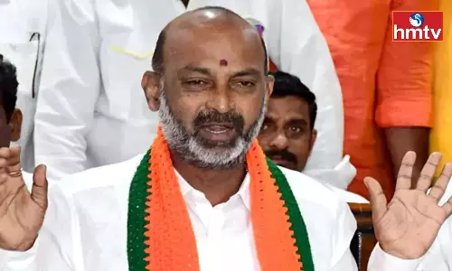 Bandi Sanjay Sensational Alligations on CM KCR Assets Bandi Sanjay Sensational Alligations on CM KCR Assets