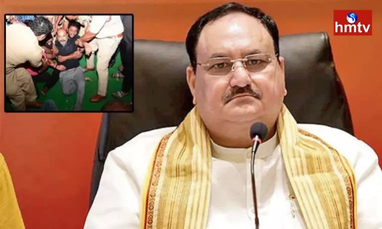 JP Nadda Asking About Bandi Sanjay Arrest