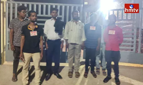 Agitation At Tirupati Gandhipuram NRI Educational Institution