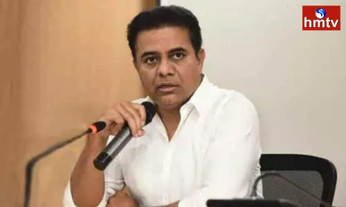 Minister KTR Tweet on Bandi Sanjay Arrest