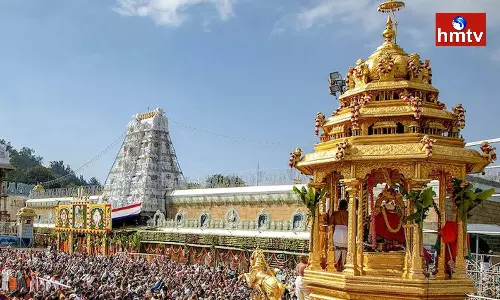 Continues Devotees Rush In Tirumala Continues Devotees Rush In Tirumala