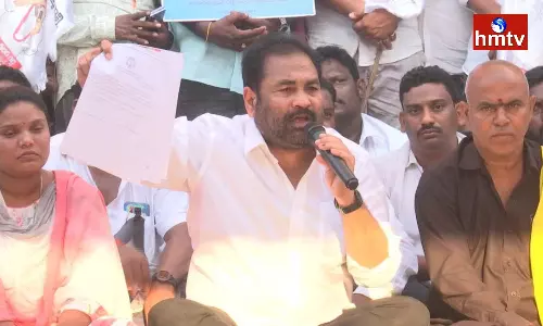 MLA Kotam Reddys Innovative Protest To Solve Public Problems MLA Kotam Reddys Innovative Protest To Solve Public Problems