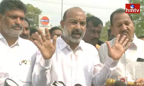 Bandi Sanjay Recalls Balagam Movie Bandi Sanjay Recalls Balagam Movie