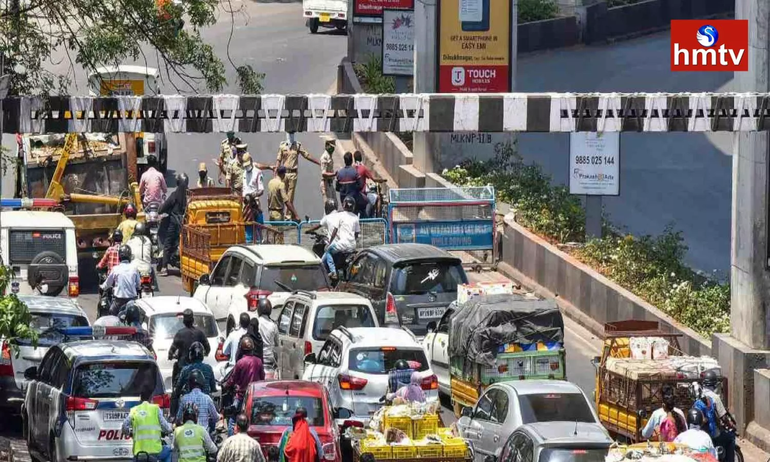 Traffic Diversions in Hyderabad for PM Modis Visit