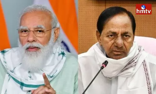 KCR Again Skip Welcoming PM Modi KCR Again Skip Welcoming PM Modi