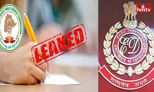 Enforcement Directorate Has Registered Case On TSPSP Paper Leak