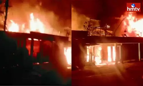 Fire Accident In Assam Fire Accident In Assam
