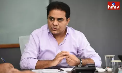 Minister KTR Comments On Central Government Minister KTR Comments On Central Government