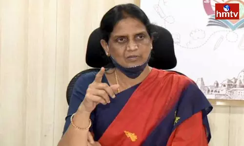 Sabitha Indra Reddy Says BRS Government is Giving Importance to Education
