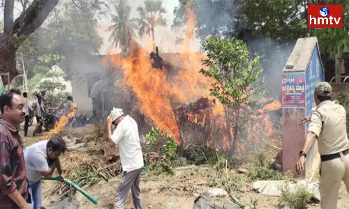 Fire Accident In Khammam