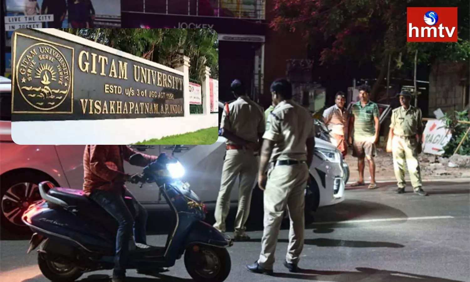 Police Security at Gitam University