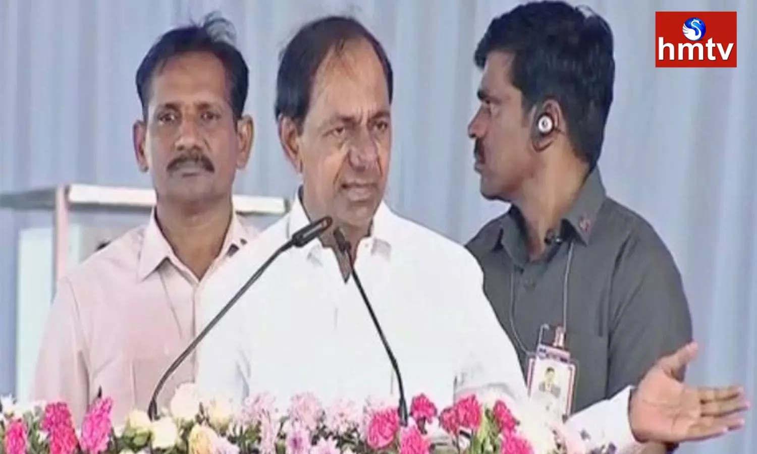 CM KCR Addressing People After Unveiling the 125-foot-tall Statue of Dr BR Ambedkar