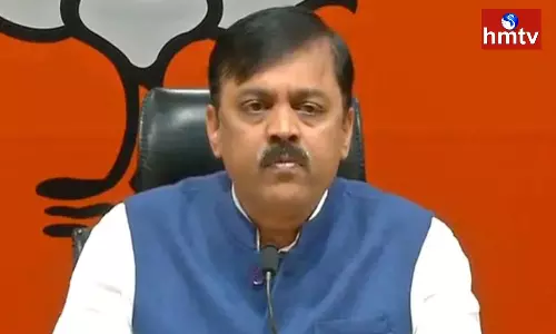 GVL Narasimha Rao Meets Visakha Steel Plant CMD GVL Narasimha Rao Meets Visakha Steel Plant CMD