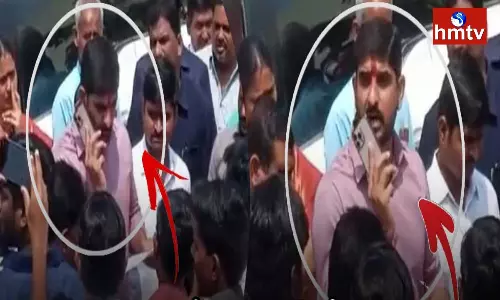 MLC Padi Kaushik Reddy Warns Panchayat Secretary