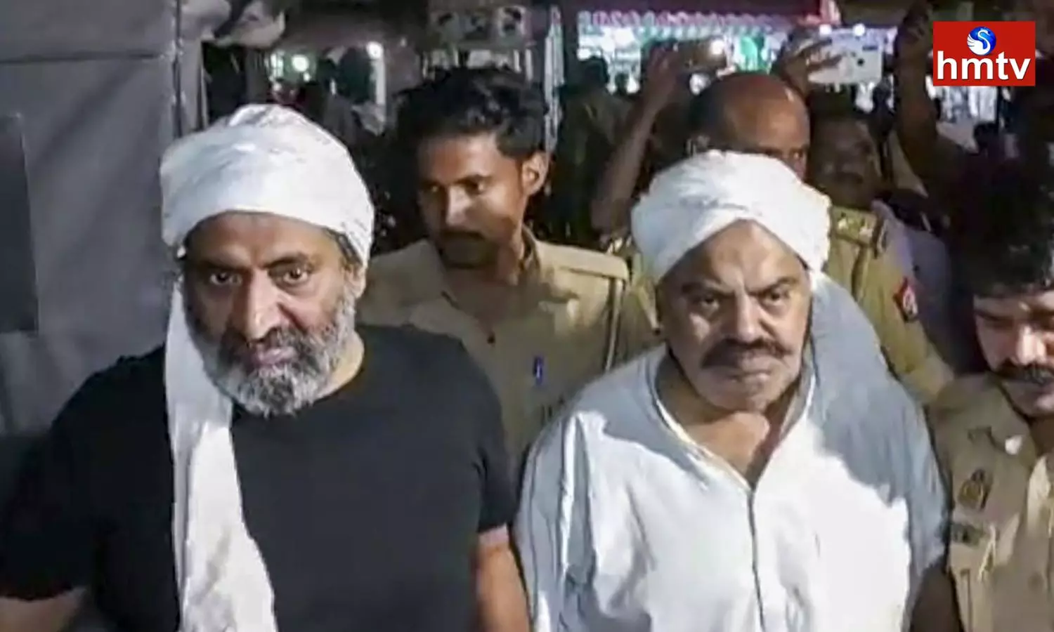 Gangsters Killed Atiq Ahmed And Ashraf Firing In UP Gangsters Killed Atiq Ahmed And Ashraf Firing In UP