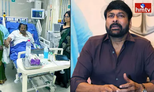 Megastar Chiranjeevi to Help for Balagam Mogilaiah Eye Surgery Megastar Chiranjeevi to Help for Balagam Mogilaiah Eye Surgery