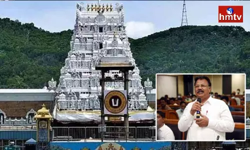 MLC Shaik Sabji Booked for Irregularities in Tirumala MLC Shaik Sabji Booked for Irregularities in Tirumala