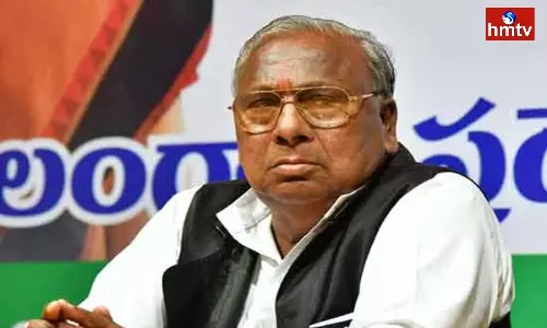 V Hanumantha Rao Comments On Etela Rajender
