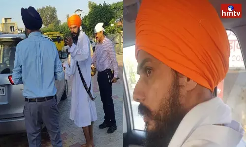 Waris Punjab De Chief Amritpal Singh arrested Punjab Police in Moga