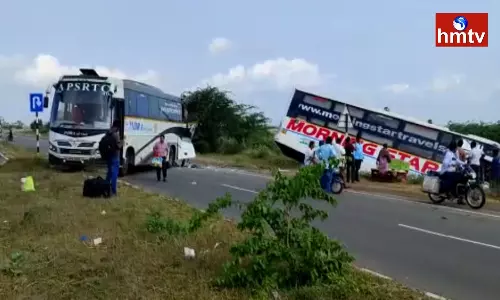 Road Accident In Chittiguduru Krishna District Road Accident In Chittiguduru Krishna District