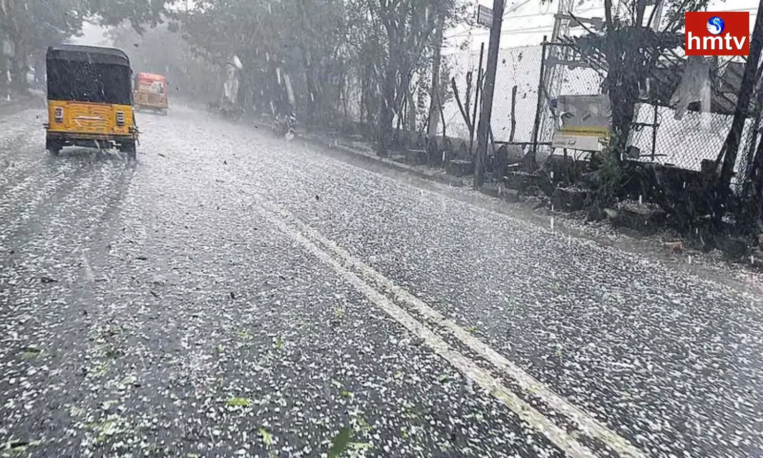 Hail Rains for Three Days in Telangana