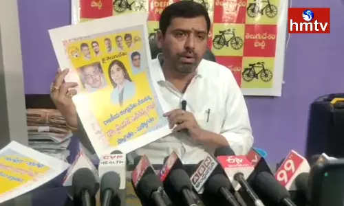 TDP Incharge Praveen Kumar Reaction On YS Sunitha Posters In Proddatur