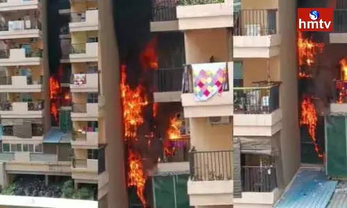 Fire Accident In Noida Fire Accident In Noida