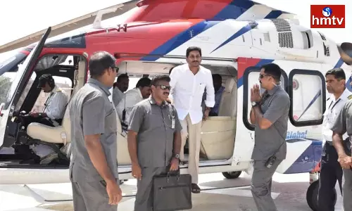 YS Jagans Helicopter Faces Glitch