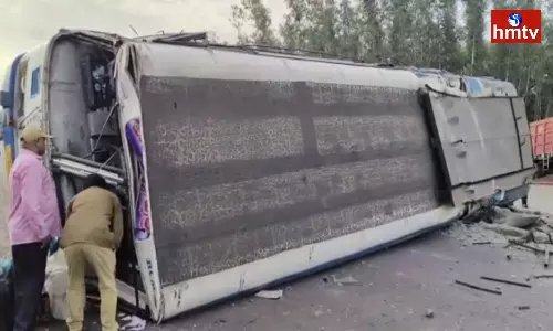 Road Accident In Bhadradri Kothagudem Road Accident In Bhadradri Kothagudem