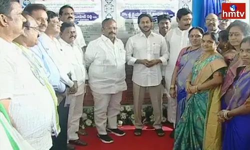 CM Jagan lay the Foundation Stone for Bhogapuram Airport
