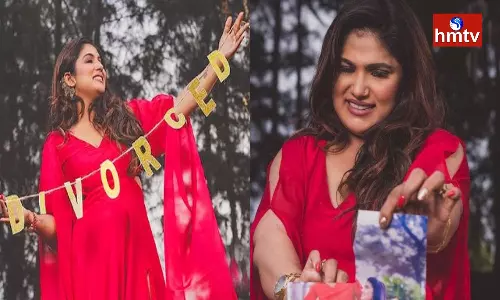 TV Actress Shalini Divorce Photoshoot TV Actress Shalini Divorce Photoshoot