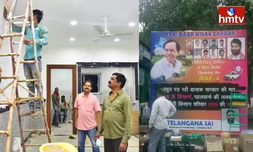 BRS Office Ready In Delhi