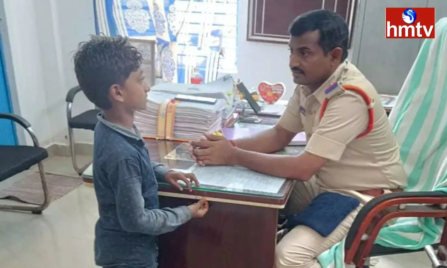 Nine Year Old Boy Complains Against Father, Seeks to Rescue Mother in Bapatla