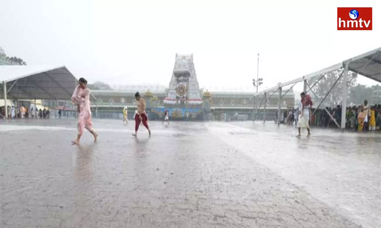 Heavy Rains In Tirumala