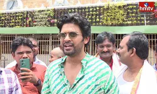 Naveen Polishetty Visited Tirumala