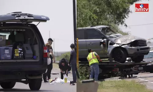 Road Accident in Texas USA Road Accident in Texas USA