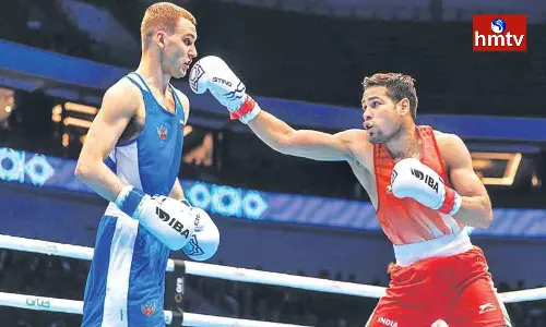 Mens World Boxing Championship Hussamuddin a Round Away From Medal