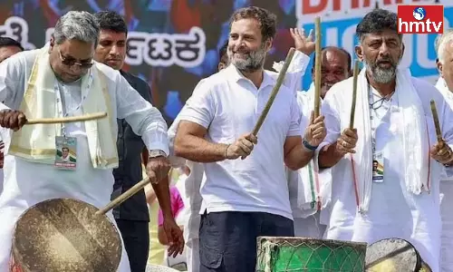 Congress Wins 136 Seats in Karnataka Assembly Election 2023 Congress Wins 136 Seats in Karnataka Assembly Election 2023