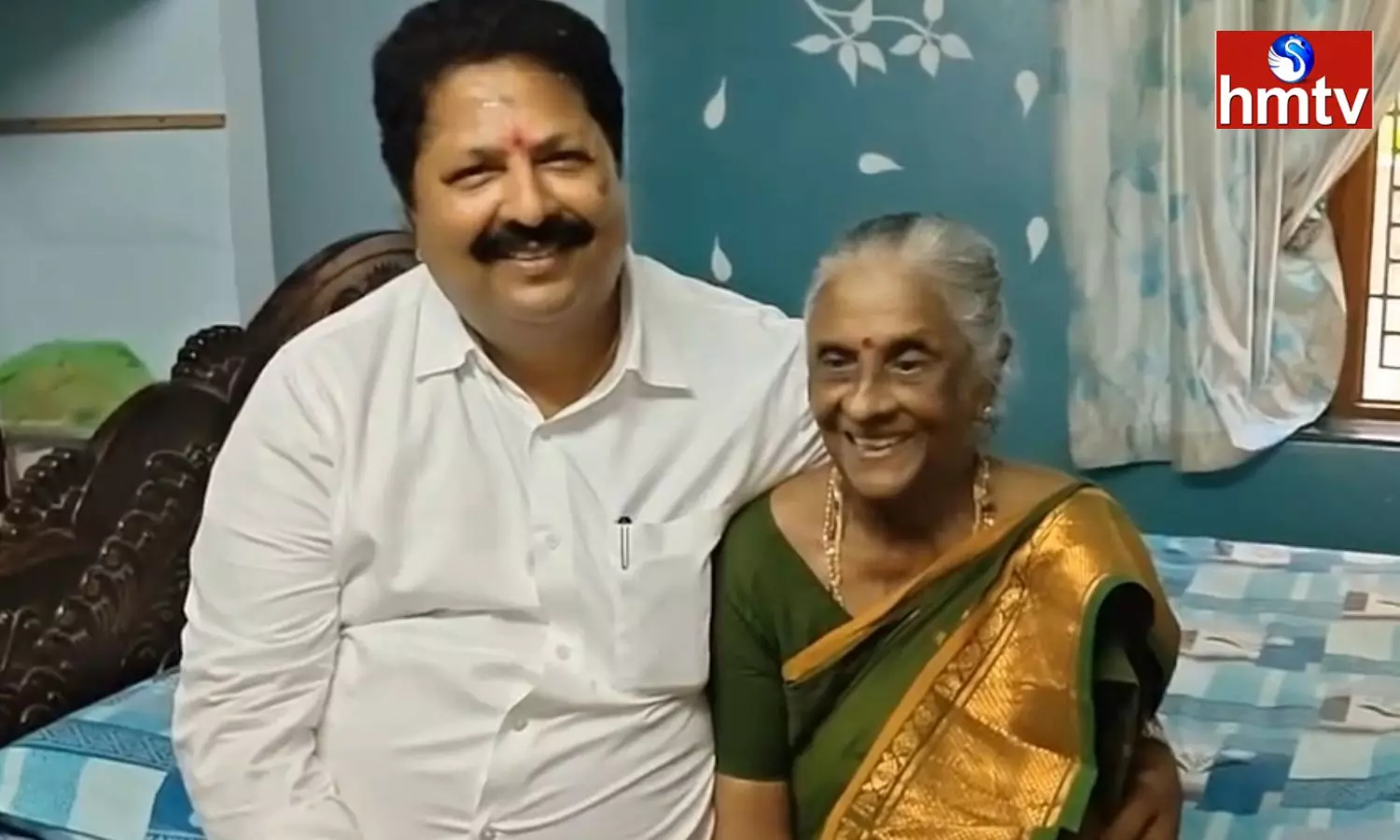 Minister Karumuri Nageswara Rao Congratulated his Mother on Mother