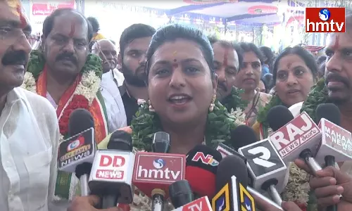 Minister Roja Participated in Tirupati Tataiahgunta Gangamma Jatara