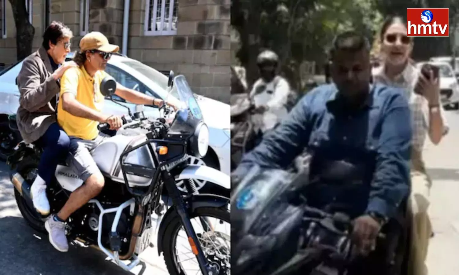 Mumbai Police To Take Action on Amitabh, Anushka Riding Bike Without Helmet