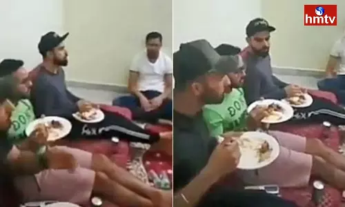RCB Treated To Hyderabadi Biryani At Mohammed Sirajs House