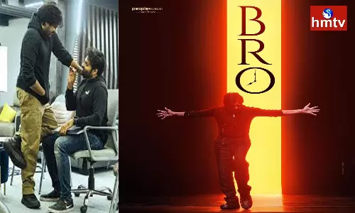Pawan Kalyan Bro First Look Swag Filled