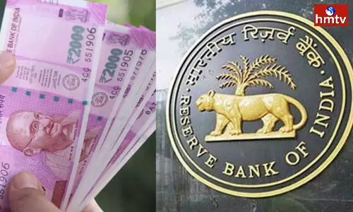 RBI To Withdraw RS 2000 Currency Note From Circulation RBI To Withdraw RS 2000 Currency Note From Circulation